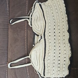 Zara Crochet top Size S